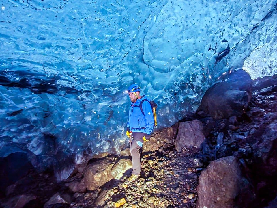 Ice Cave & Glacier Hike with South Coast Waterfalls — Glaciers and Waterfalls