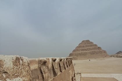 Saqqara & Giza Pyramids Tour with Camel Ride