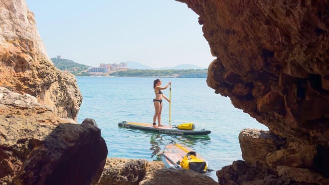 Alghero Sardinia: SUP tour from Tramariglio to Cala Dragunara