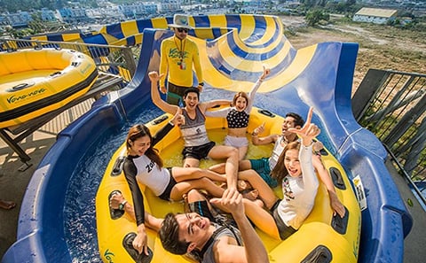 Vana Nava Waterpark Experience in Hua Hin, Thailand