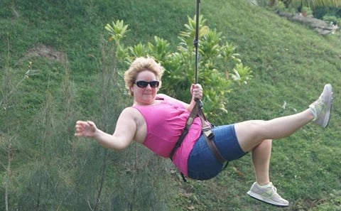 Zipline, Suspension Bridge, and Beach Day in Coxen Hole