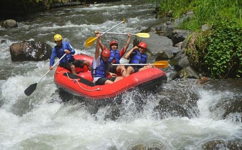 White Water Rafting on Telaga Waja River in Bali