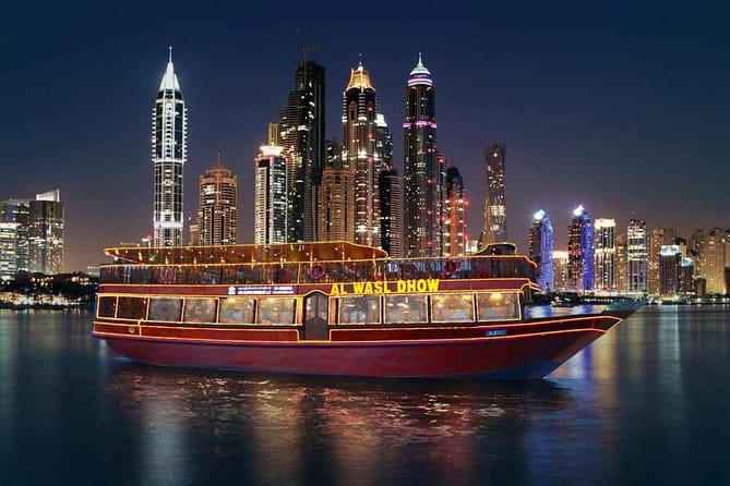 Dubai Dhow Marina Cruise: “From Traditional Charm to Modern Luxury”