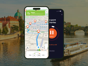 GPS audioguide application: Easy navigation between the Old Town and the Castle (Offline).