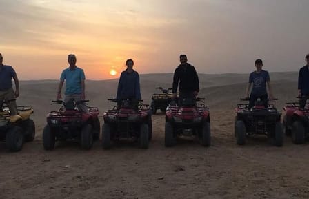 Desert Safari by Quad Bike Around Pyramids