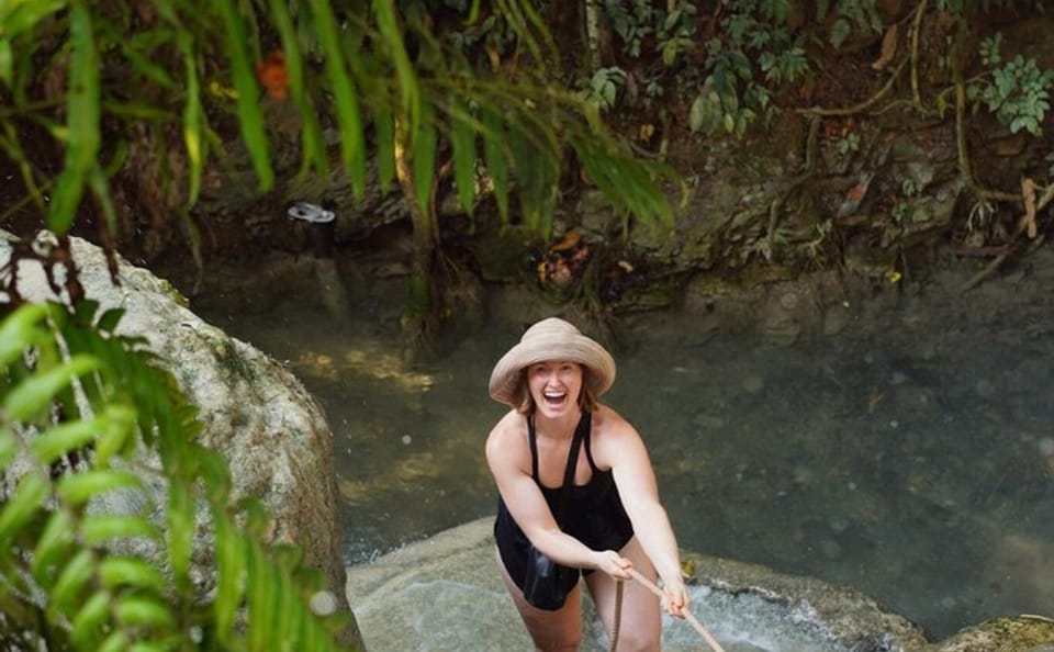 Climb The Sticky Waterfalls Chiang Mai Thailand with Annie