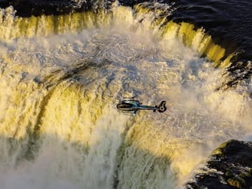Iguazu Falls Helicopter Tour with Optional Hotel Transfers