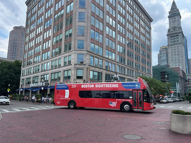 Boston Sightseeing Single Ride Pass With Double Decker Tour Bus photo 3