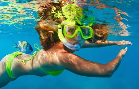 Snorkeling Adventure at Bali's Blue Lagoon near Ubud