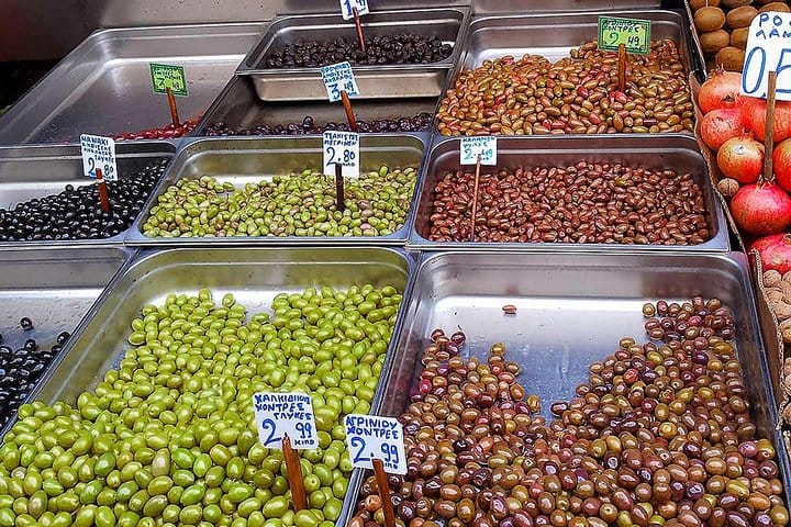 Lots of olives
