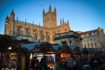 Walking Tour and Christmas Market in Bath, UK