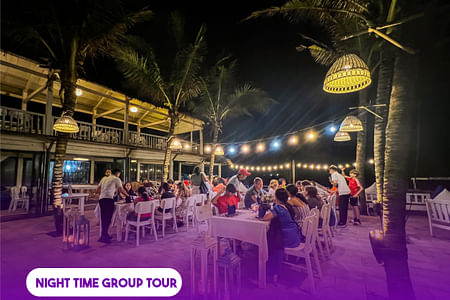 South Hoi An River Safari and Romantic Beach Dinner Experience