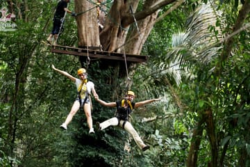 Flying Hanuman Ziplining Experience