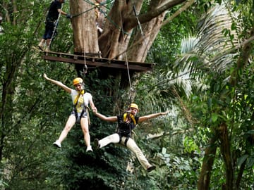 Floating Market & Historic River Kwai Bridge Combo Experience