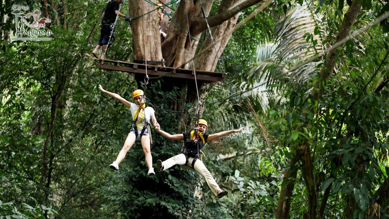 Flying Hanuman Ziplining Experience 4