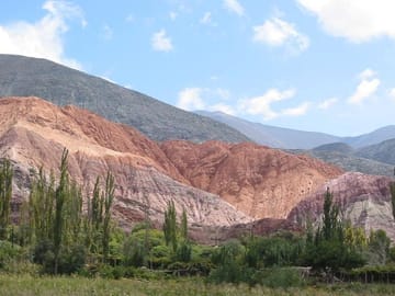 Salta typical landscape
