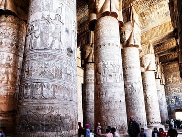 Explore Dendera and Abydos Temples from Luxor