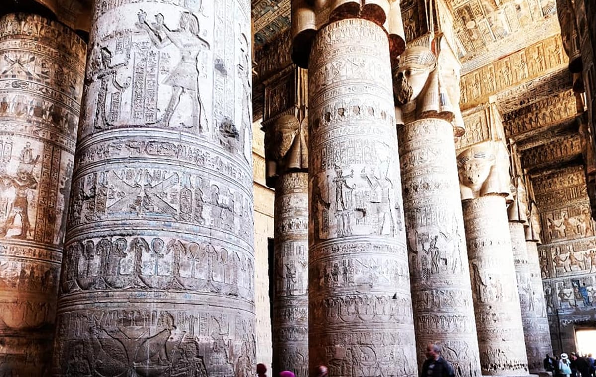 Explore Dendera and Abydos Temples from Luxor