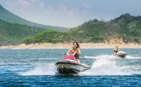 Jet Ski and Banana Boat Adventure at Cabra Corral Dam