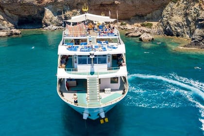Antalya Mega Star Yacht Tour with Lunch, Foam Party & Transfer