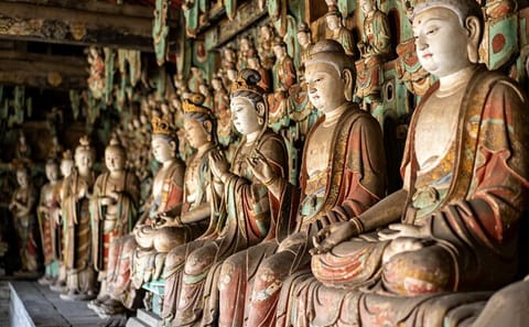 Pingyao Ancient City and Shuanglin Temple Day Tour