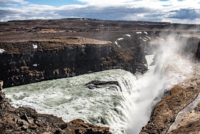 Gullfoss waterfall