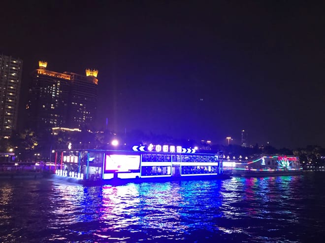Buffet Dinner at Canton Tower Revolving Restaurant with Pearl River Night Cruise 3
