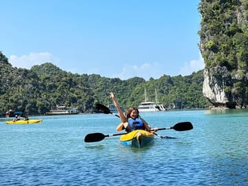 Halong Catamaran Luxury Day Cruise to Lan Ha Bay From Harbor