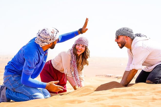 Dubai: Buggy Dune Bashing, Sand Boarding, Camel Ride & Show 10
