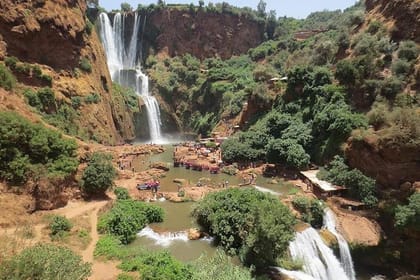 Full-Day Ouzoud Waterfalls Tour from Marrakech with Boat Ride