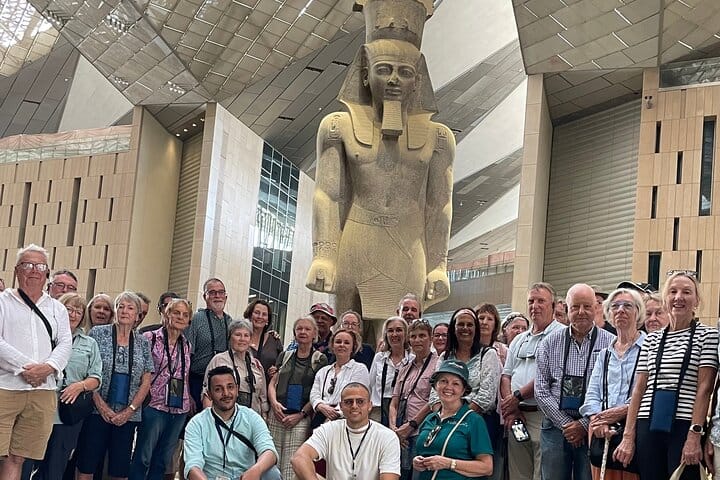 Grand Egyptian Museum & Saqqara & Memphis & Lunch Private Tour