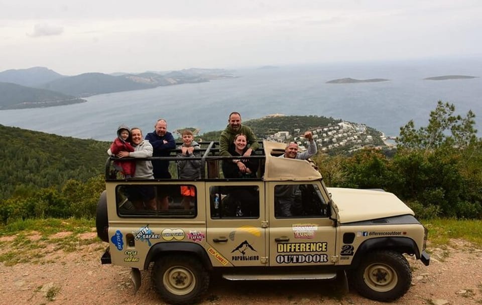 Off-Road Jeep Safari Tour in Bodrum with Lunch & Transfer
