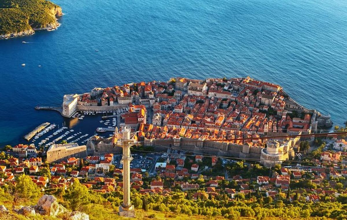 Dubrovnik Super Saver: Mt Srd Cable Car Ride plus Old Town and City Walls Ticket