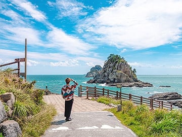 BTS Jimin's View Spot at Oryukdo
