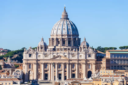 Audio Guided Tour of St. Peter's Basilica and Dome in Vatican City