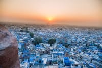 Blue City View from Mehrangarh Fort