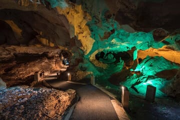 Green Grotto Caves and Dunn’s river falls combine tour from Montego Bay