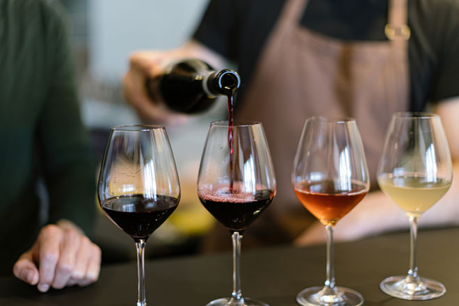 Wine tasting