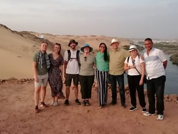 On top of the river Nile