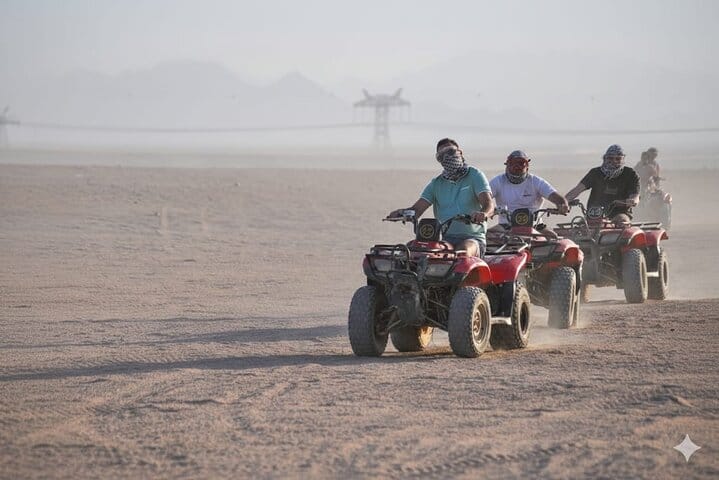 3-Hour Quad Safari & Camel Ride – Morning or Sunset – Hurghada