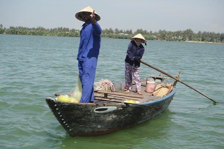 Entry Ticket: Basket Boat Ride in Cam Thanh Coconut forest
