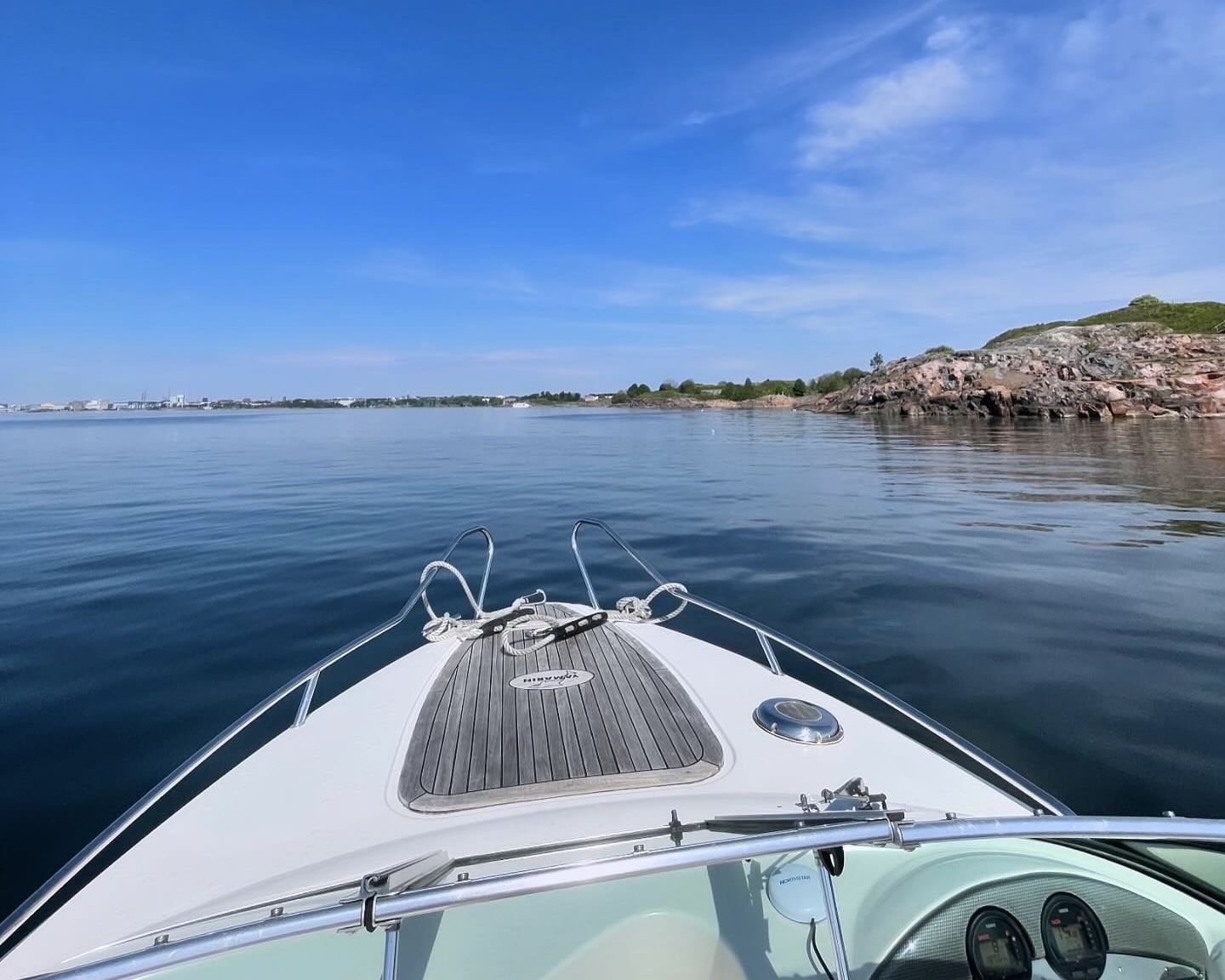 Outside Suomenlinna the fortress island