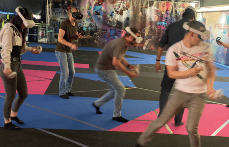 Virtual Reality Laser Tag Experience in Davesco-Soragno
