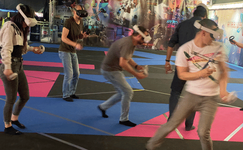 Virtual Reality Laser Tag Experience in Davesco-Soragno