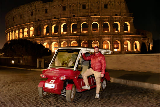 Golf Cart Tour : Rome by Night
