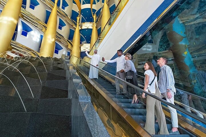 Dubai Inside Burj Al Arab Tour Including Food and Transfer Option 4