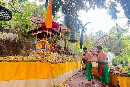 Private Spiritual Retreat at Griya Beji Waterfall in Bali