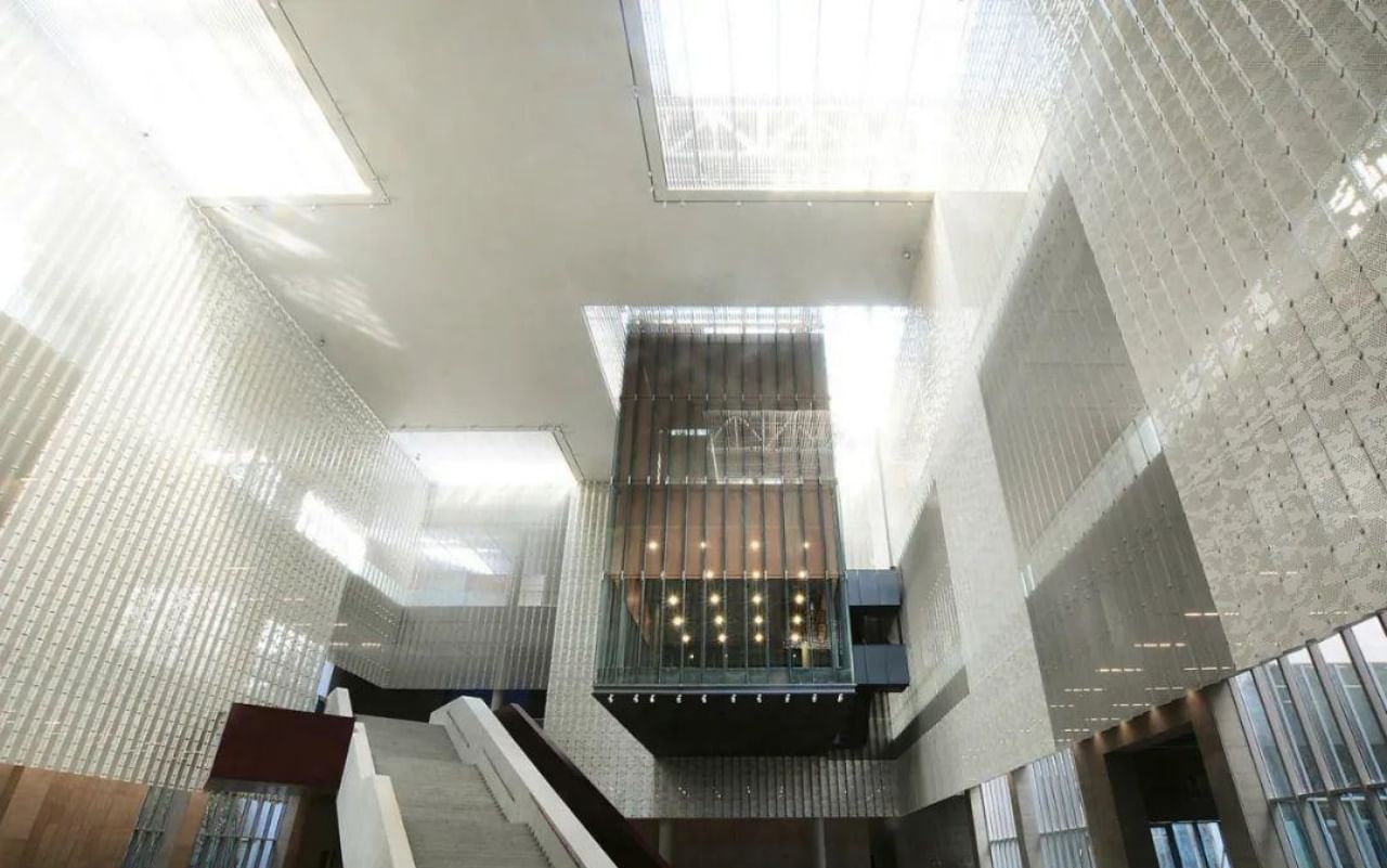 Interior of the museum