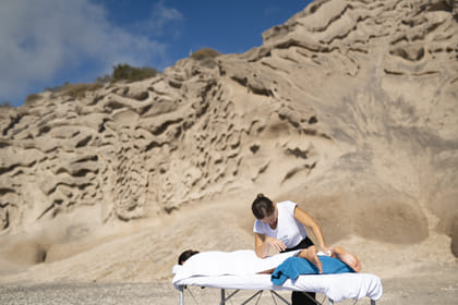 Private Pre-Wedding Wellness Experience in Santorini