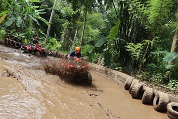 Bali ATV Quad Bike and Hidden Canyon Trekking Adventure